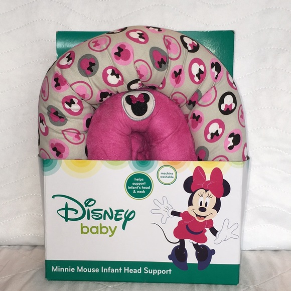 minnie mouse infant head support